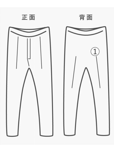 商品画像：ボトム/S/コットン/GRY/J0132FP511 7