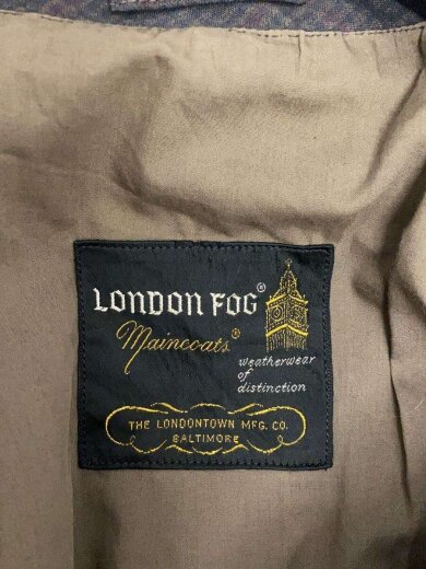 商品画像：トレンチコート/--/ポリエステル/BRW/チェック 3