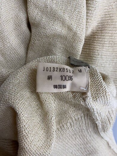 商品画像：ニット・セーター(薄手)/M/シルク/IVO/J0132KB532 4
