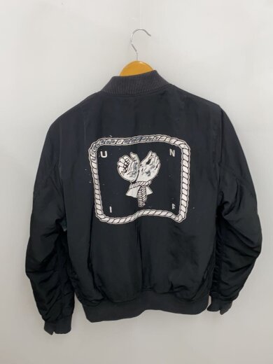 商品画像：フライトジャケット/MA-1/S/ポリエステル/BLK 2