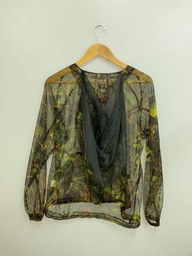 商品画像：ジップパーカー/XS/ポリエステル/GRN/総柄/EJ794 2