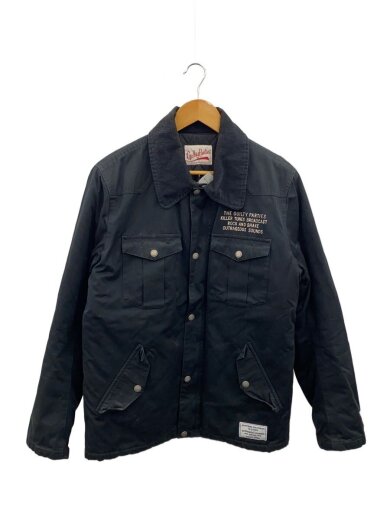 商品画像：ジャケット/L/コットン/BLK 1