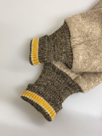 商品画像：スタジャン/38/ウール/BRW 4