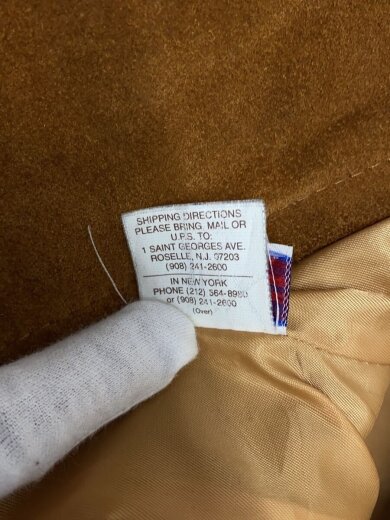 商品画像：レザージャケット・ブルゾン/40/豚革/BEG 6