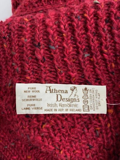 商品画像：カーディガン(厚手)/--/ウール/RED 3