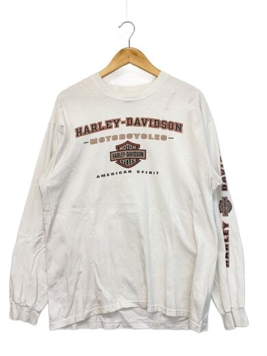 商品画像：90S/USA製/長袖Tシャツ/L/コットン/WHT 1