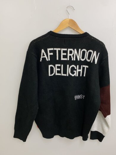 商品画像：ニット・セーター(厚手)/L/アクリル/BLK/WMS-25AW4-004 2