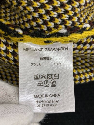 商品画像：ニット・セーター(厚手)/L/アクリル/BLK/WMS-25AW4-004 4