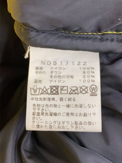 商品画像：ダウンジャケット_ND51712Z/M/ナイロン/YLW 4