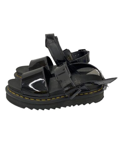 商品画像：サンダル/UK4/BLK/エナメル// 1