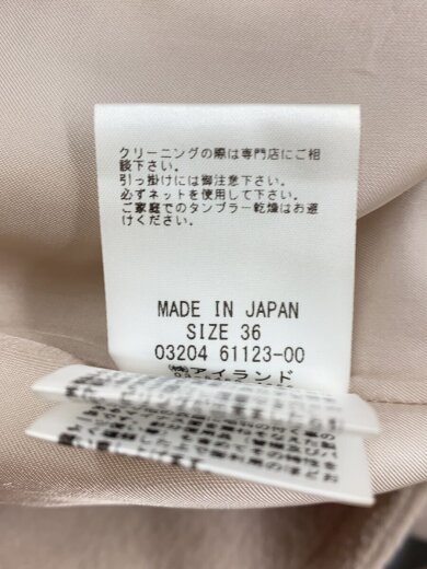 商品画像：コート/36/ウール/BEG/無地/03204 61123-00 4