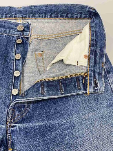 商品画像：90S/501XX/USA製/バレンシア工場/ボタン裏555/31/デニム/IDG/501-0003 3