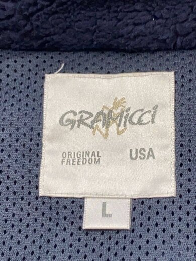 商品画像：フリースベスト/L/ポリエステル/NVY/無地/GUJK-17F030 3