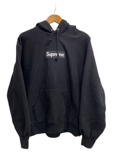 商品画像：23FW/Box Logo Hooded Sweatshirt Black/パーカー/M/コットン/BLK 1