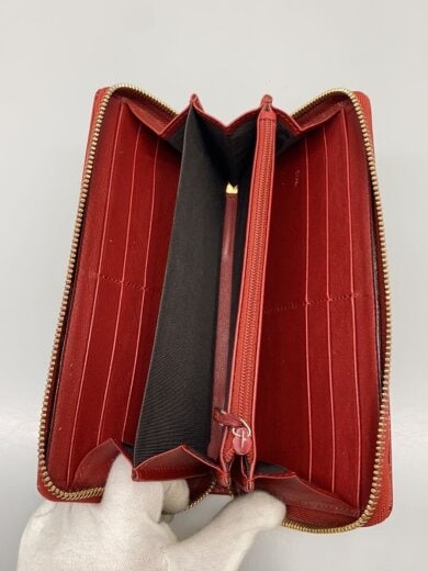 商品画像：長財布_マイクログッチシマ/レザー/RED/レディース 3