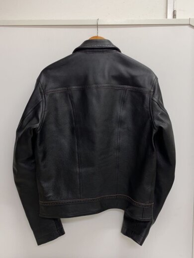 商品画像：25SS/STOU LEATHER JACKET/2/レザー/BLK/2541000704// 2