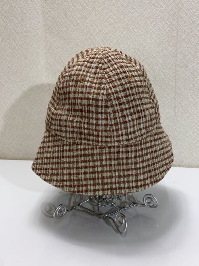 商品画像：バケットハット/--/ポリエステル/BRW/チェック/レディース/SWGH241637 3