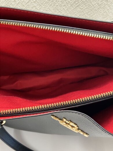 商品画像：トートバッグ/レザー/BLK/無地/C4077 7