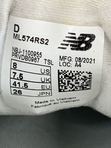 商品画像：ローカットスニーカー/26cm/BRD/ML574RS2 5