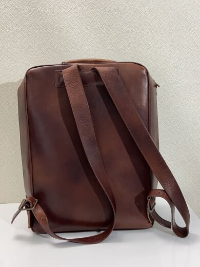 商品画像：リュック/レザー/BRW 3