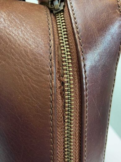 商品画像：リュック/レザー/BRW 7