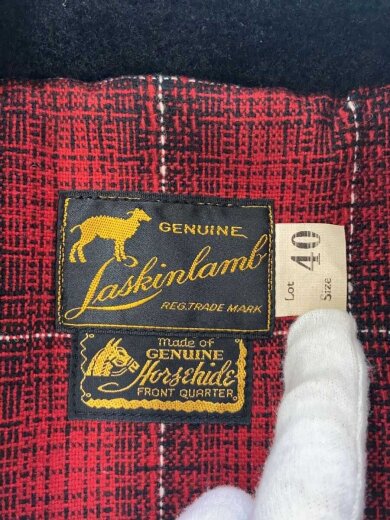 商品画像：レザージャケット・ブルゾン/40/馬革/BLK/LL80462 3