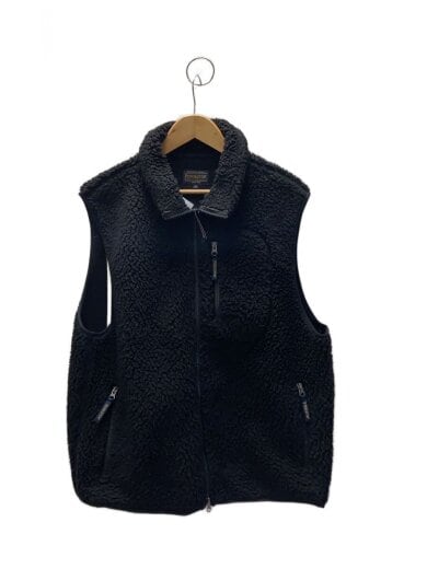 商品画像：フリースベスト/L/ポリエステル/BLK/2475-9017// 1
