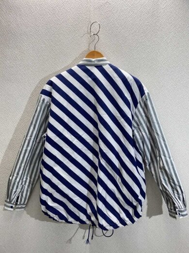 商品画像：ジャケット/S/コットン/GRY/ストライプ/SN8FMS10CP// 2