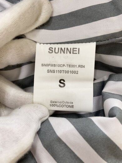 商品画像：ジャケット/S/コットン/GRY/ストライプ/SN8FMS10CP// 4