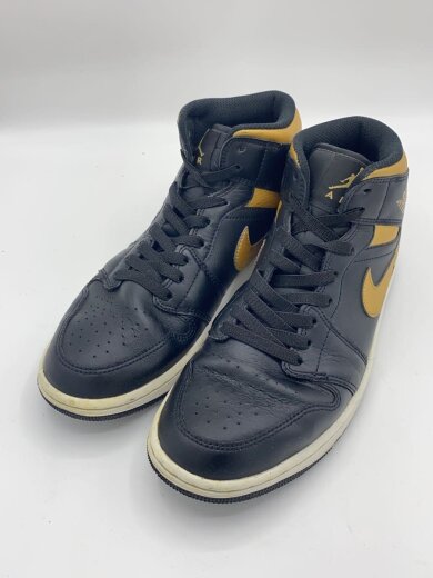 商品画像：AIR JORDAN 1 MID_エアジョーダン 1 ミッド/26.5cm/BLK 2