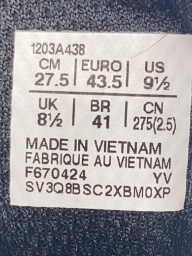 商品画像：ローカットスニーカー/27.5cm/GRY/1203A438 5