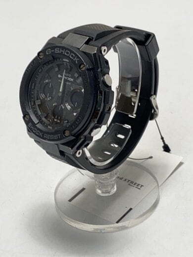 商品画像：ソーラー腕時計・G-SHOCK/デジアナ/ラバー/BLK/BLK 2