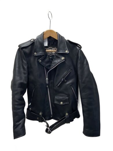 商品画像：FIRST/ダブルライダースジャケット/34/レザー/BLK 1