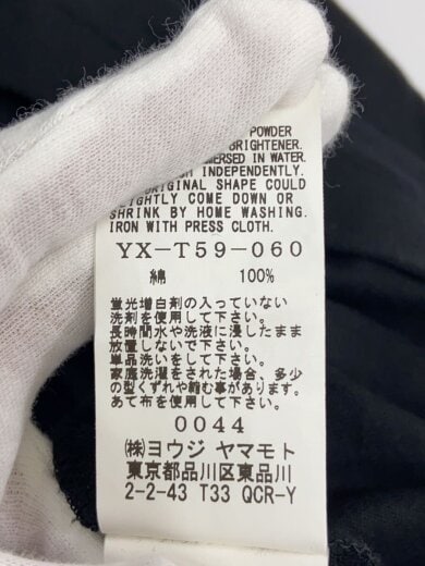 商品画像：カットソー/2/コットン/BLK/YX-T59-060// 5