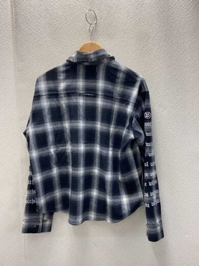 商品画像：長袖シャツ/L/コットン/BLK/チェック// 2