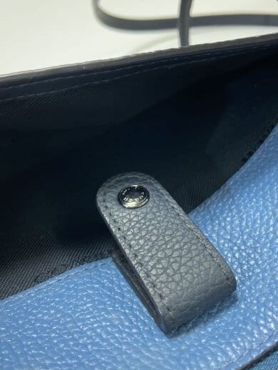 商品画像：ショルダーバッグ_ノア_ポップアップメッセンジャー_カラーブロック_オールレザー/牛革/BLU/// 7