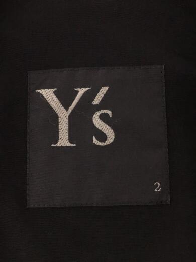 画像：Y’sテーラードジャケット/2/レーヨン/BLK/無地/YJ-J12-5003