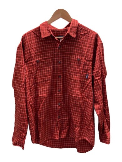 画像：patagonia長袖シャツ/M/コットン/BRW/チェック/53836//1