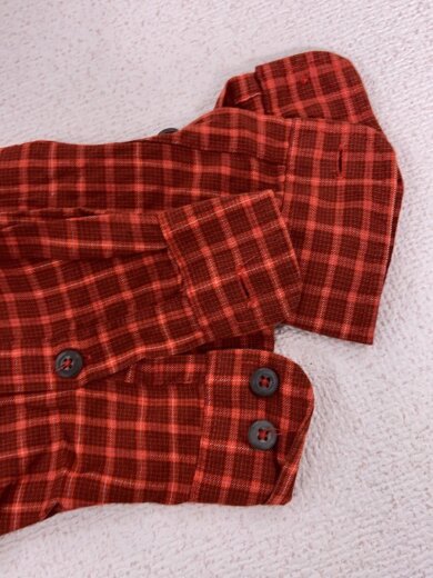 画像：patagonia長袖シャツ/M/コットン/BRW/チェック/53836//4