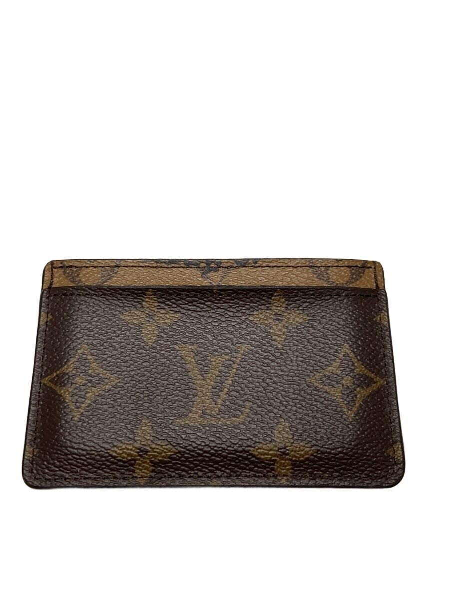 LOUIS VUITTON / ポルト・カルト・サーンプル_モノグラム・リバース/--/BRW/レディース