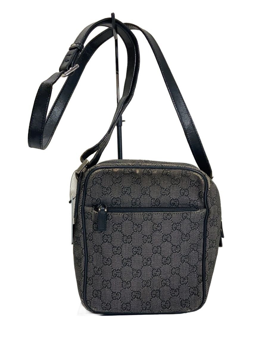 GUCCI / ショルダーバッグ_GGキャンバス/--/BLK