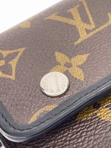 商品画像：ポルト・フォイユ・ロン_モノグラム・マカサー_チェーン/PVC/BRW/レディース 8