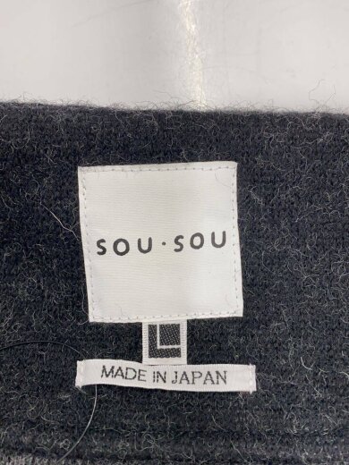 商品画像：カーディガン(厚手)/L/ウール/BLK// 3