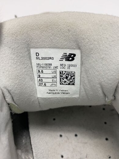 商品画像：ローカットスニーカー/27.5cm/GRY/ML2002R0 5