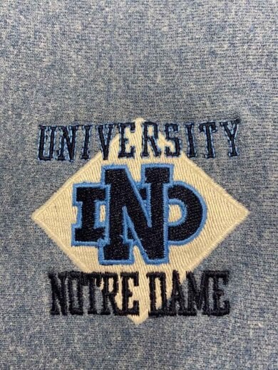 商品画像：スウェット/XL/コットン/BLU/90s/REVERSE WEAVE/カレッジ 7