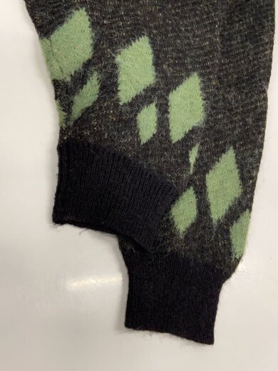 商品画像：カーディガン(厚手)/XL/アクリル/BLK/CLG-KN 025-008 5