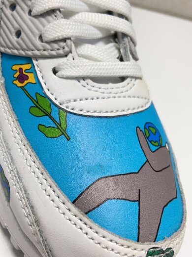 商品画像：FLYLEATHER AIR MAX 90 QS_フライレザー エアマックス 90 QS/27.5cm/マルチカラー// 8