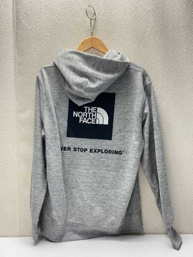 商品画像：BACK SQUARE LOGO HOODIE_バックスクエアロゴフーディー/L/ポリエステル/GRY 2
