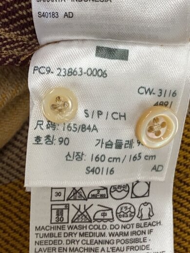 商品画像：長袖シャツ/S/コットン/PC9-23863-0022 5