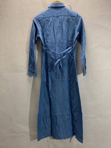 商品画像：シャツワンピース/2/コットン/BLU 2